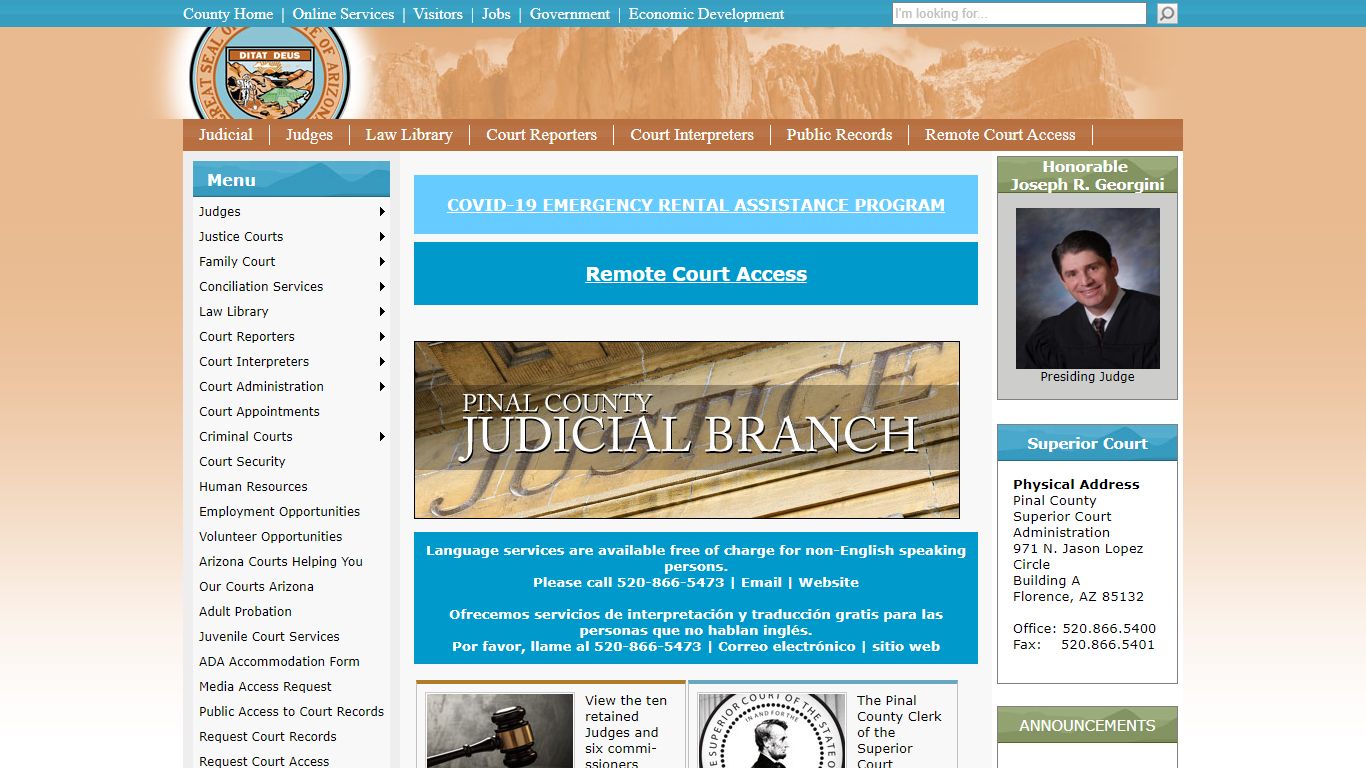 Judicial Home - Pinal County